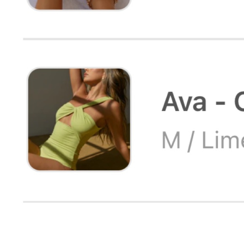 Miss Lola Ava Green Bodysuit - Picture 5 of 5